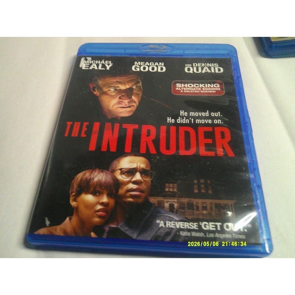 The Intruder Blu-ray Michael Ealy Meagan Good Dennis Quaid 2019 NTSC Widescreen